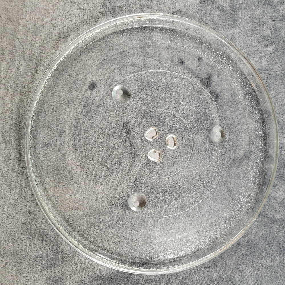 Universal 12.5 Inch Microwave Glass Turntable Plate Y-Shape Hub 31.5cm Tray‎
